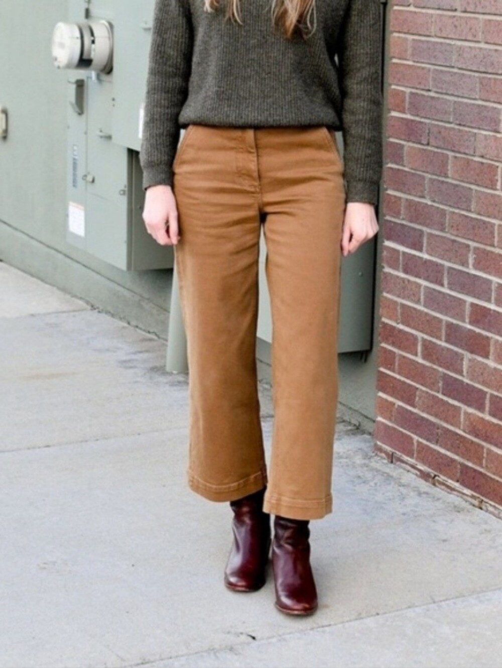 Everlane Wide Leg Crop Jeans